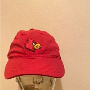 Adidas Red Cap with Cardinal Logo